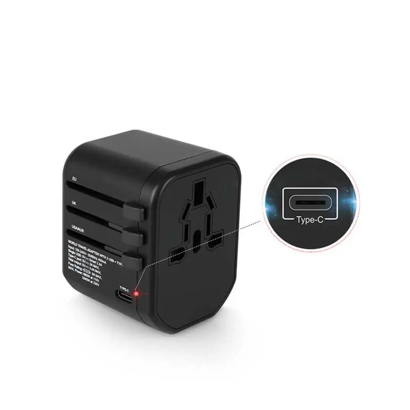 branded merchandise international power adapters