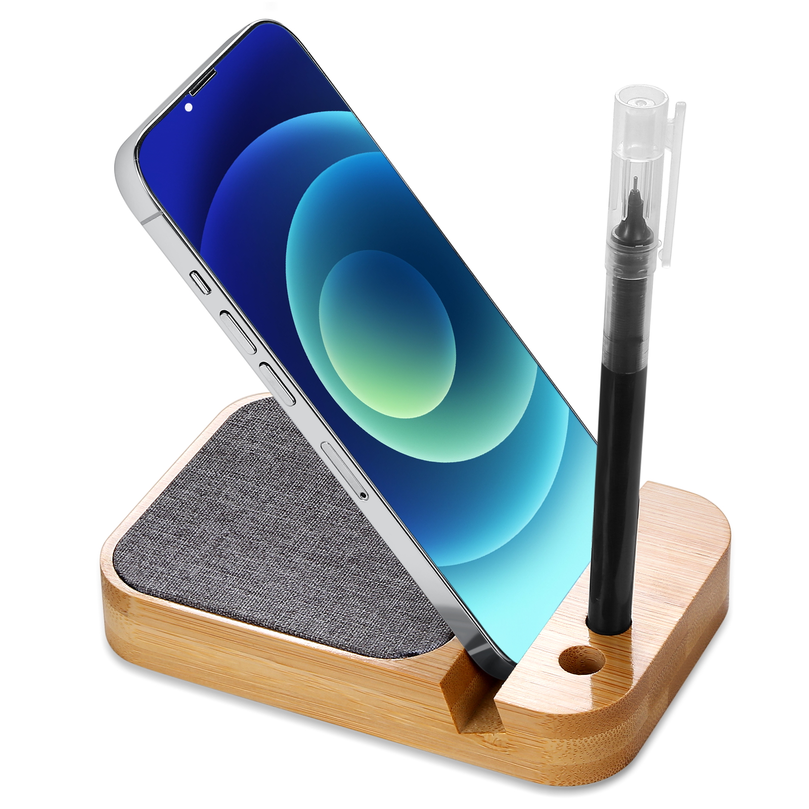 Bamboo Multi-Function Charging Gift Set